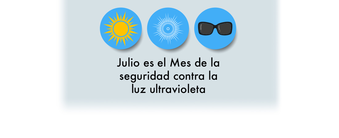 Mes de la seguridad contra la luz ultravioleta photo
