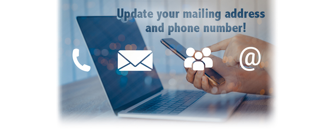 Update your inportant contact information
