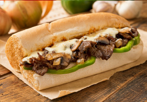 steak and cheese grinder